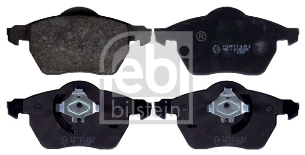 FEBI BILSTEIN Комплект тормозных колодок, дисковый тормоз 116213